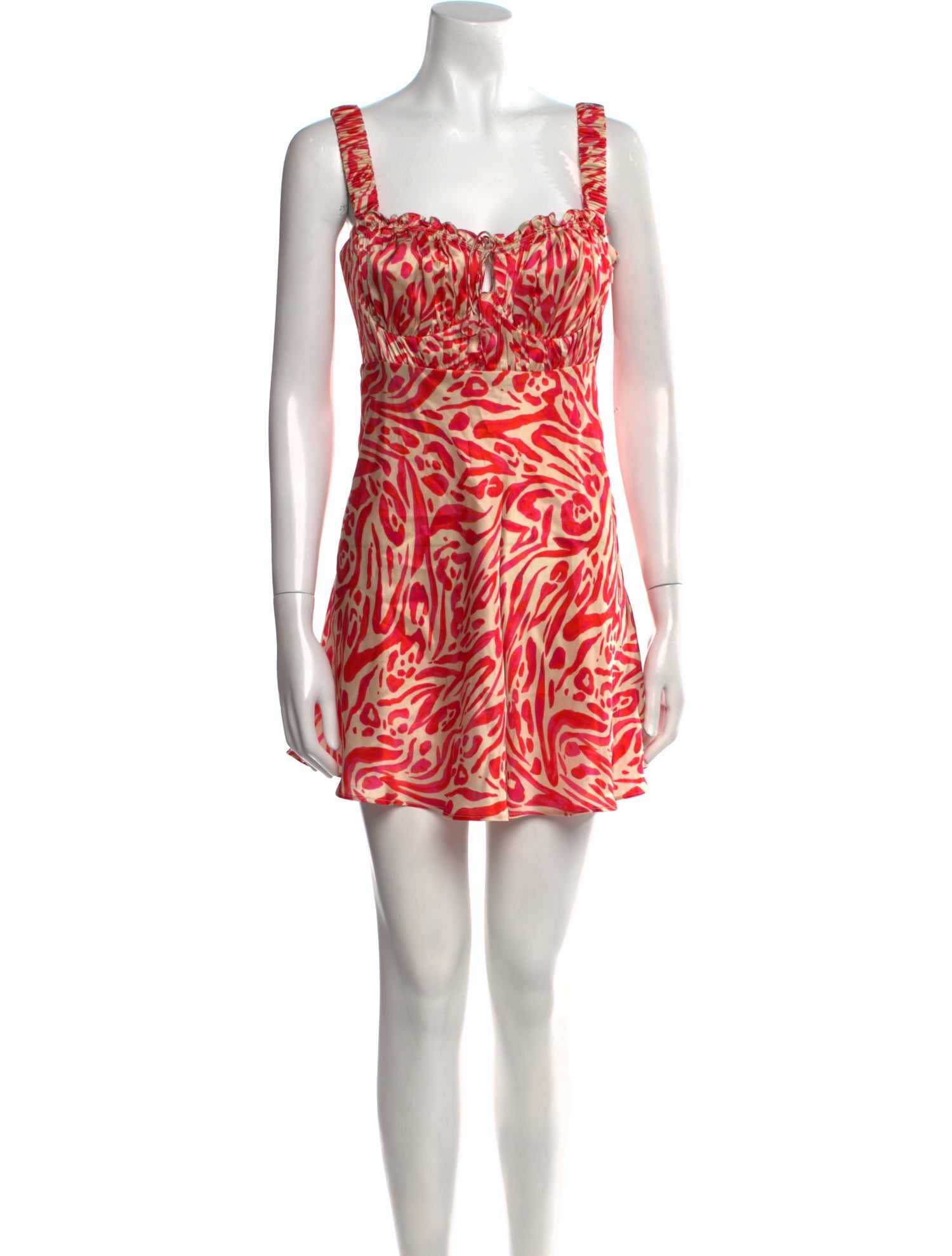 Nicholas Printed Mini Dress