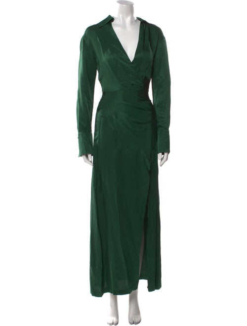 Nicholas V-Neck Long Dress