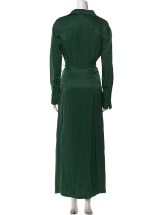 Nicholas V-Neck Long Dress
