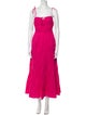 Nicholas Square Neckline Long Dress