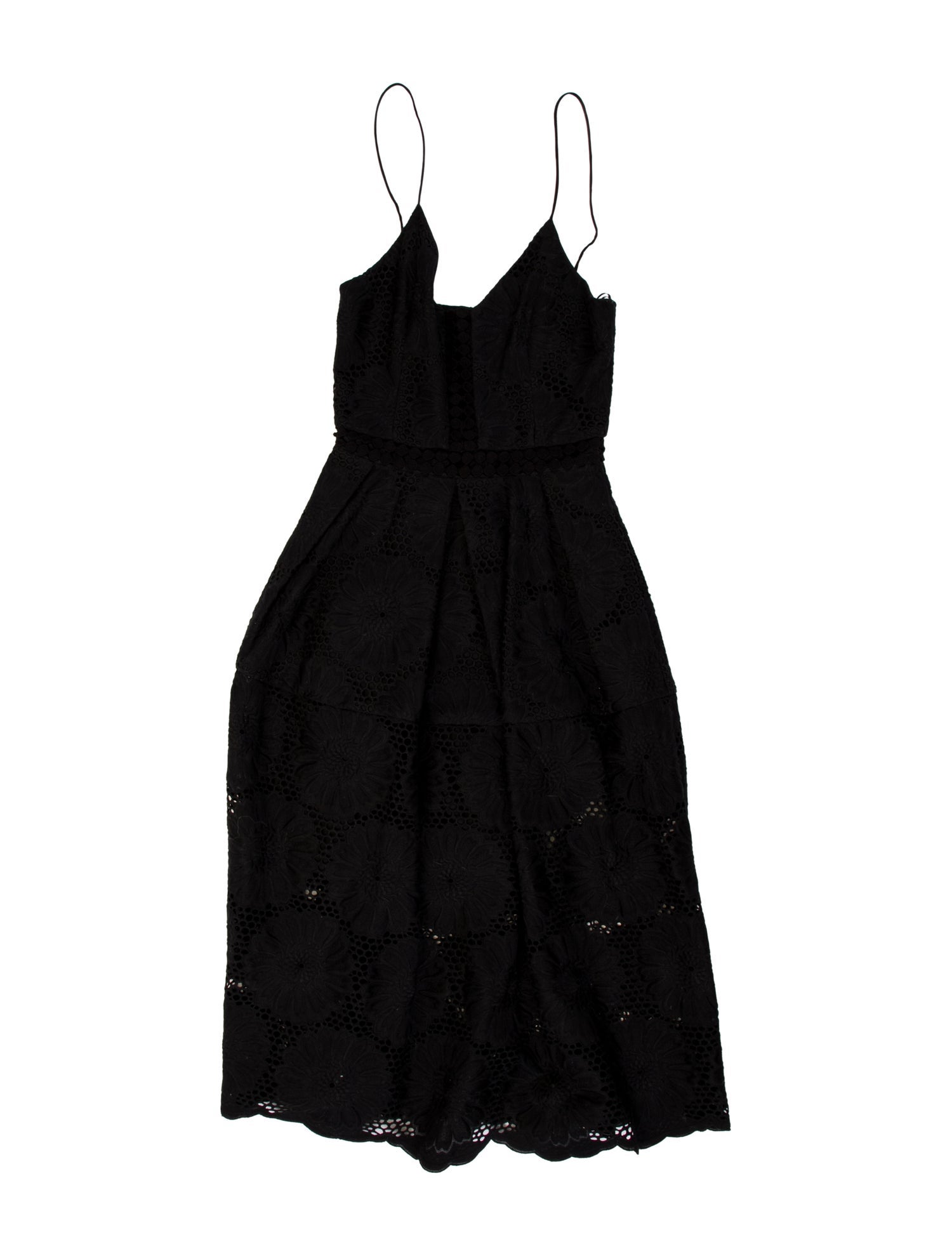 Nicholas Square Neckline Knee-Length Dress