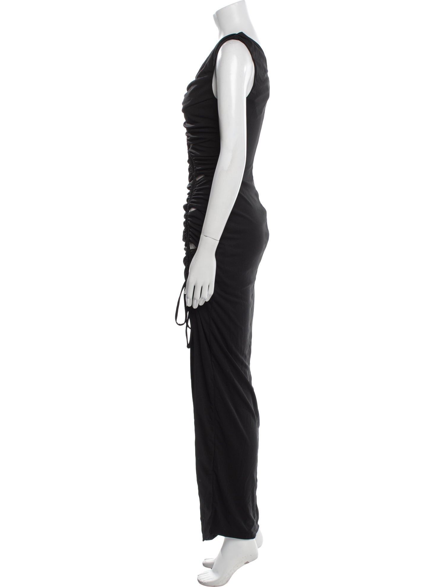 Nicholas One-Shoulder Long Dress