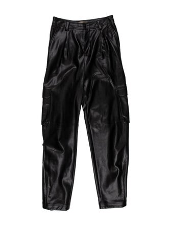 Nicholas Faux Leather Straight Leg Pants