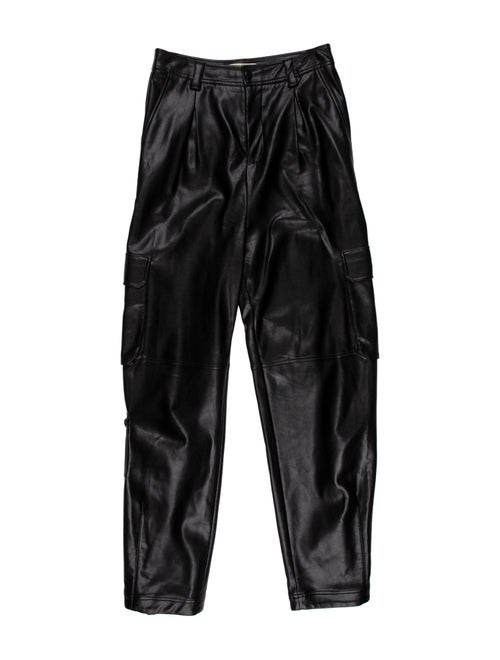 Nicholas Faux Leather Straight Leg Pants