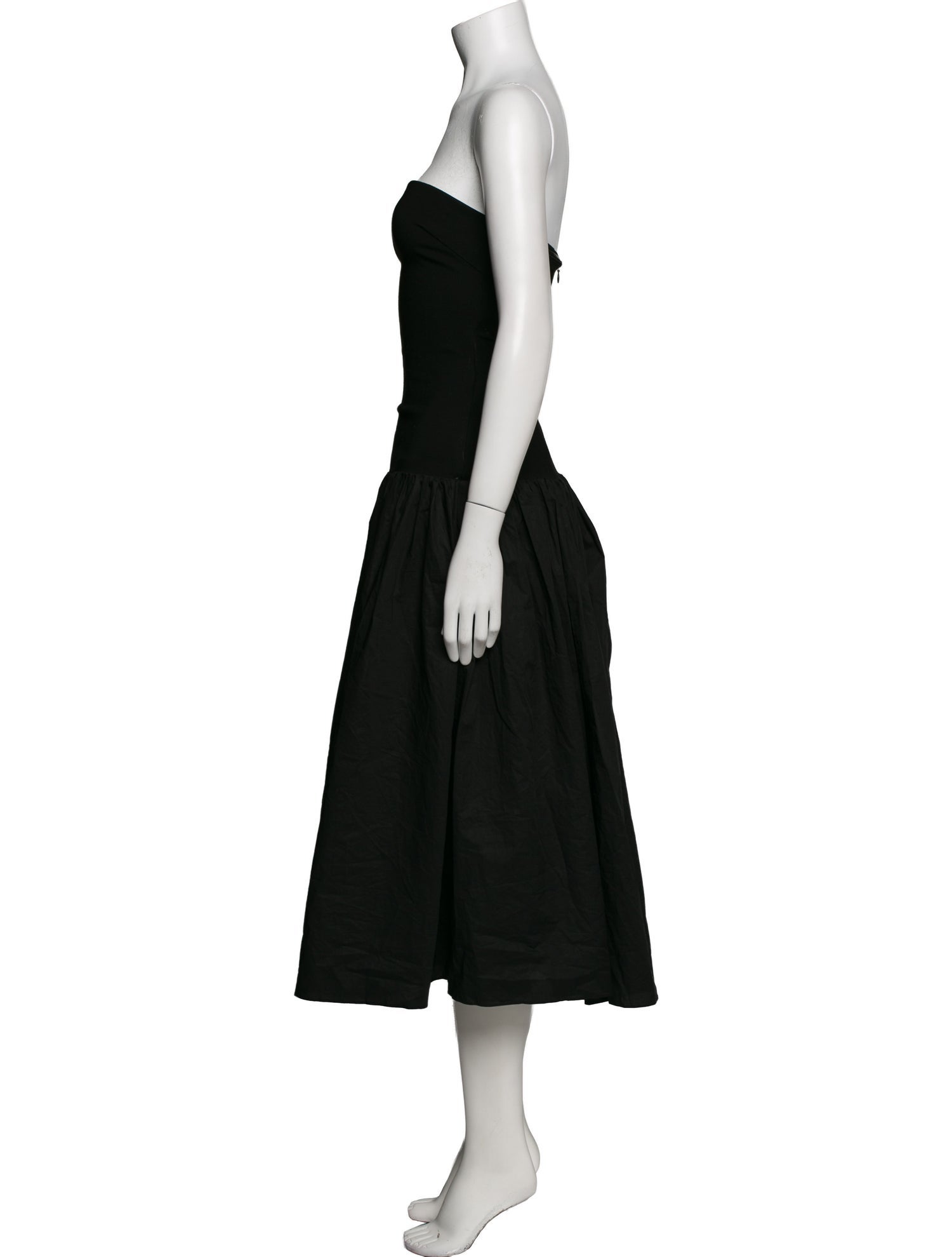Nicholas Strapless Knee-Length Dress
