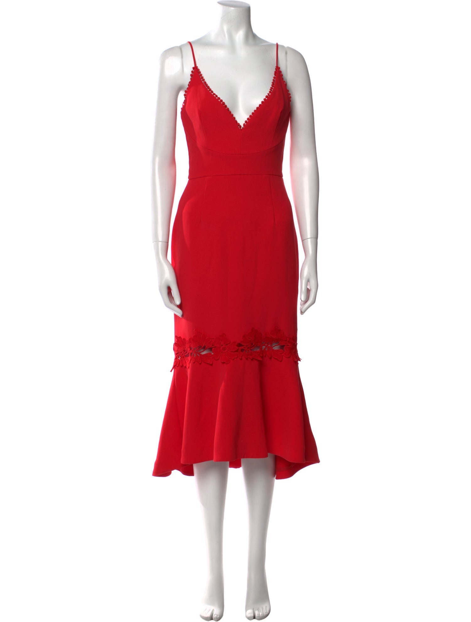 Nicholas V-Neck Long Dress