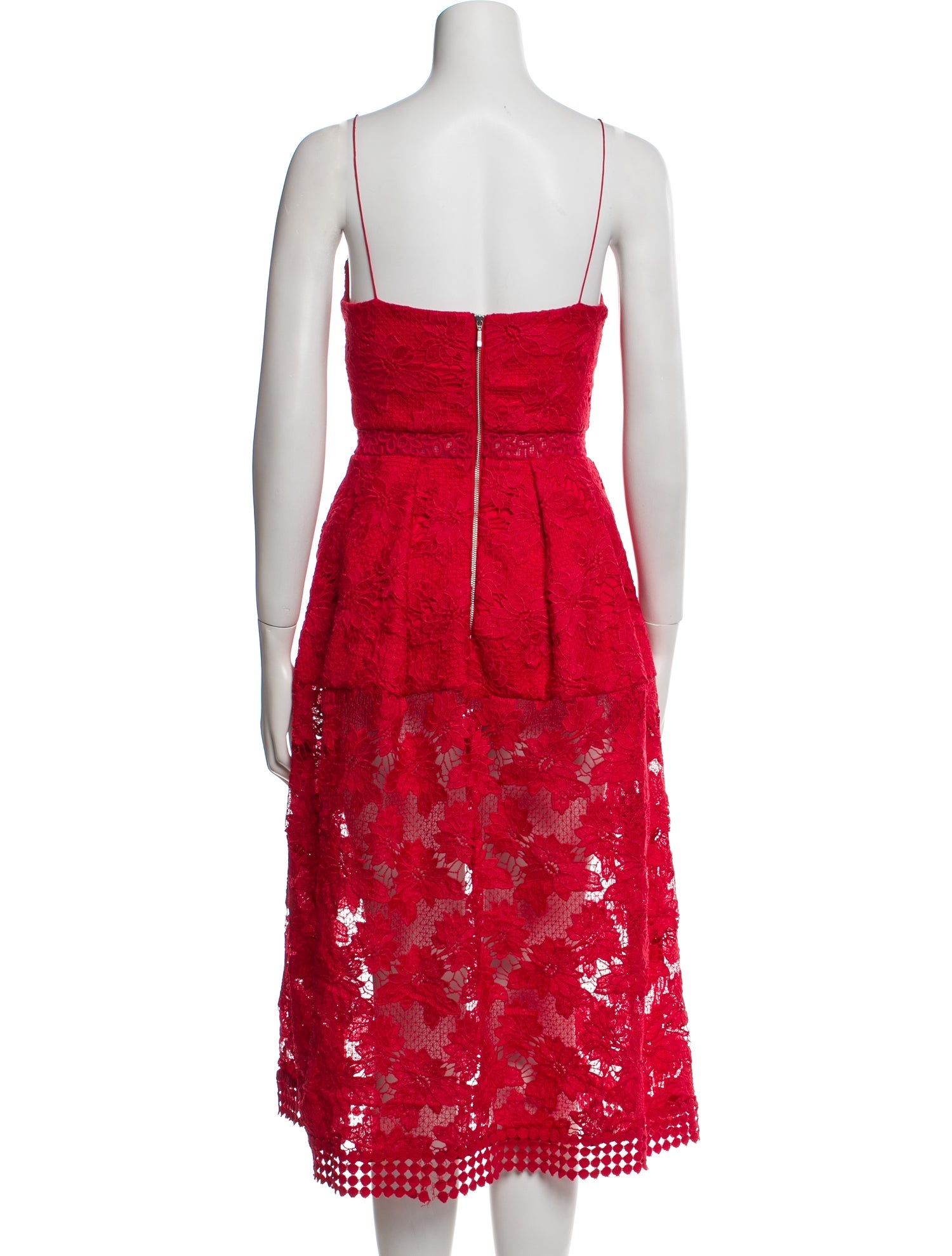 Nicholas V-Neck Midi Length Dress