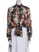 Nicholas Silk Floral Print Blouse