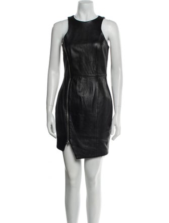 Nicholas Leather Mini Dress