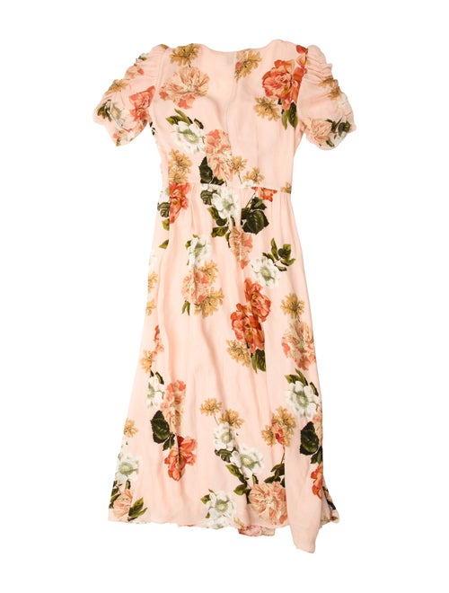 Nicholas Silk Midi Length Dress