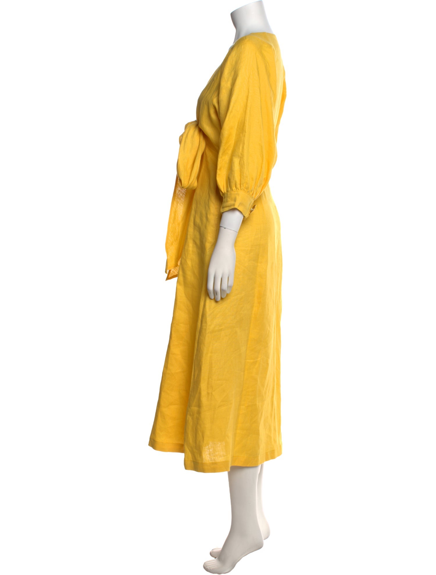 Nicholas Linen Long Dress