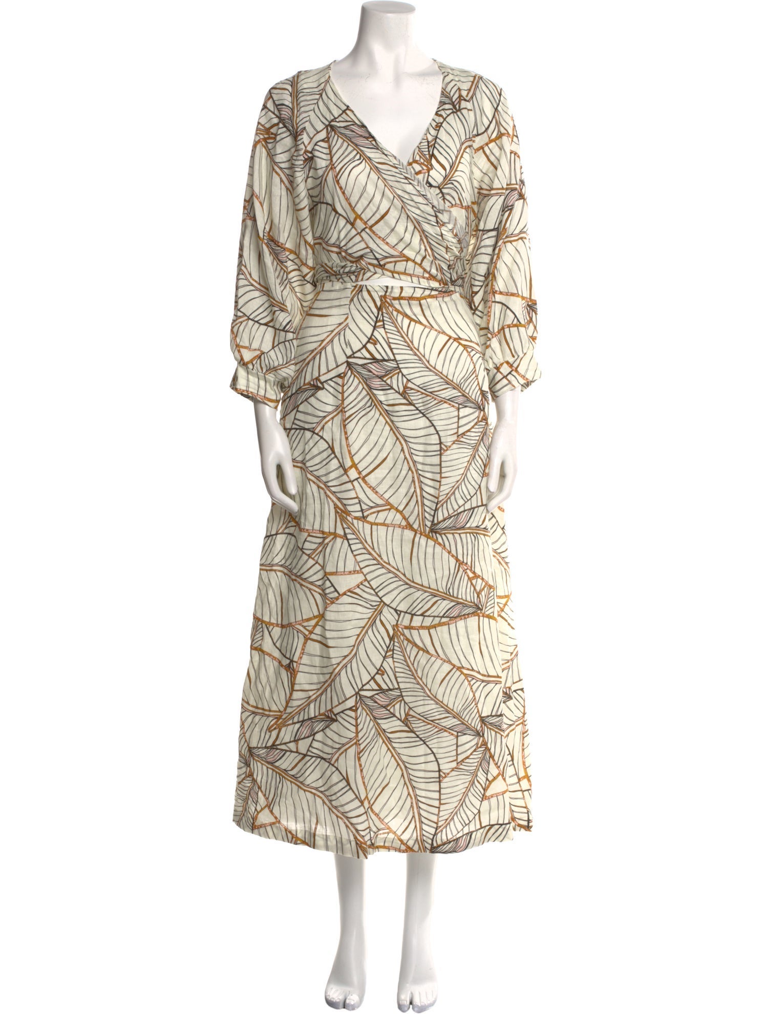 Nicholas Linen Long Dress