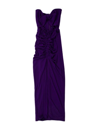 Nicholas Strapless Midi Length Dress