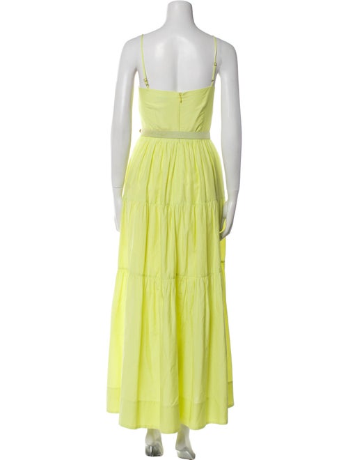 Nicholas Square Neckline Midi Length Dress