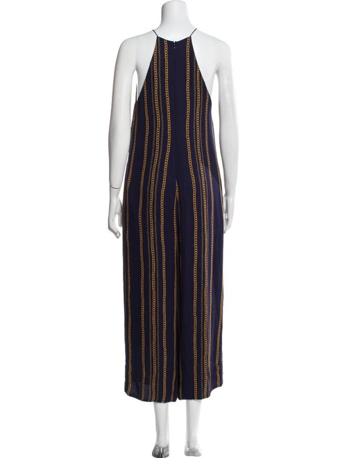 Nicholas Printed Crew Neck Jumpsuit