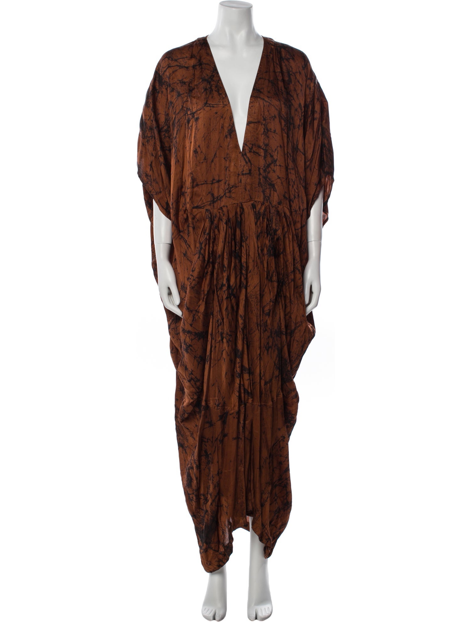 Nicholas Printed Long Dress