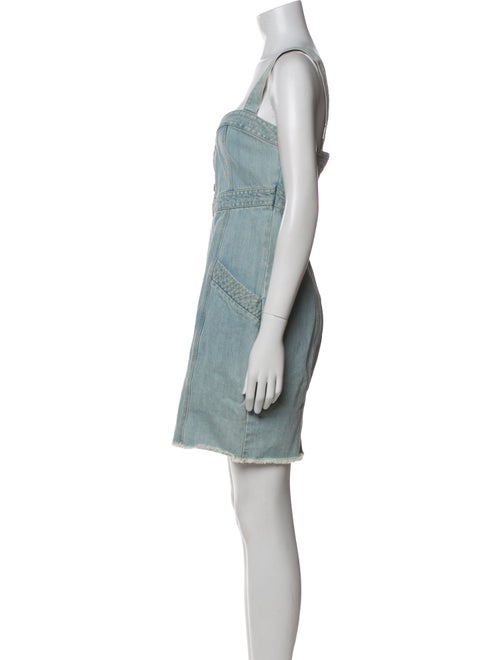 Nicholas Square Neckline Mini Dress