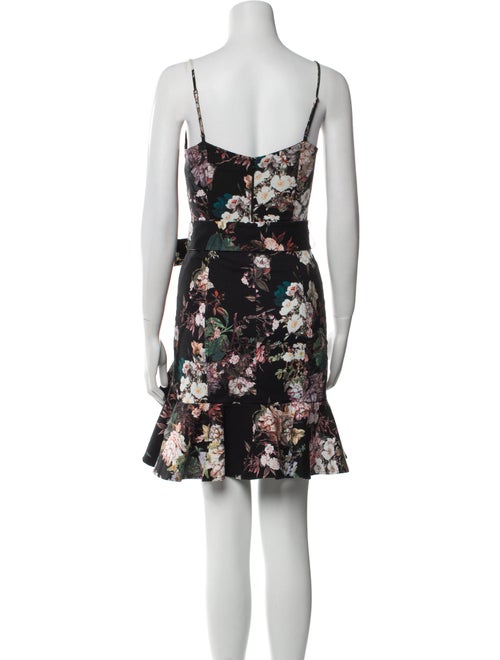 Nicholas Floral Print Mini Dress