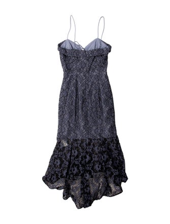 Nicholas Animal Print Midi Length Dress