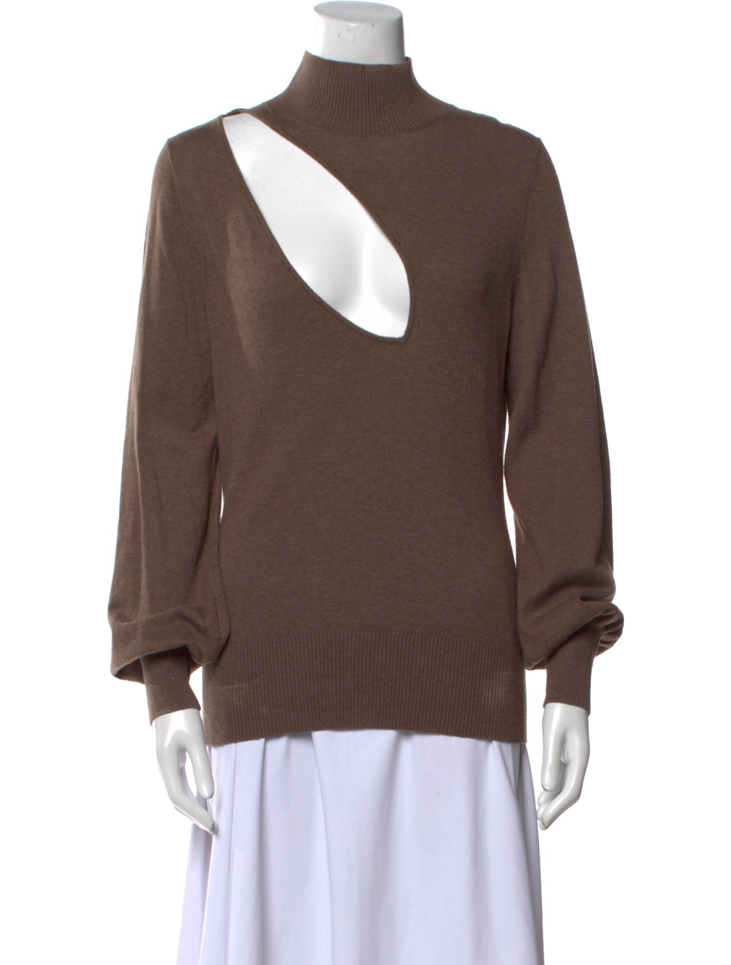 Nicholas Wool Mock Neck Sweater