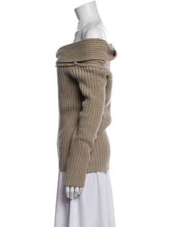 Nicholas Off-The-Shoulder Long Sleeve Top