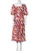 Nicholas Floral Print Long Dress