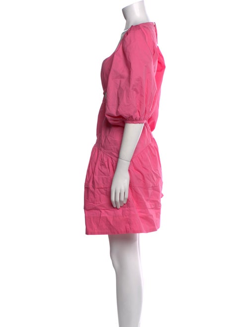 Nicholas Square Neckline Mini Dress