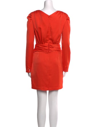 Nicholas V-Neck Mini Dress