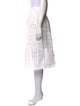 Nicholas Lace Pattern Knee-Length Skirt