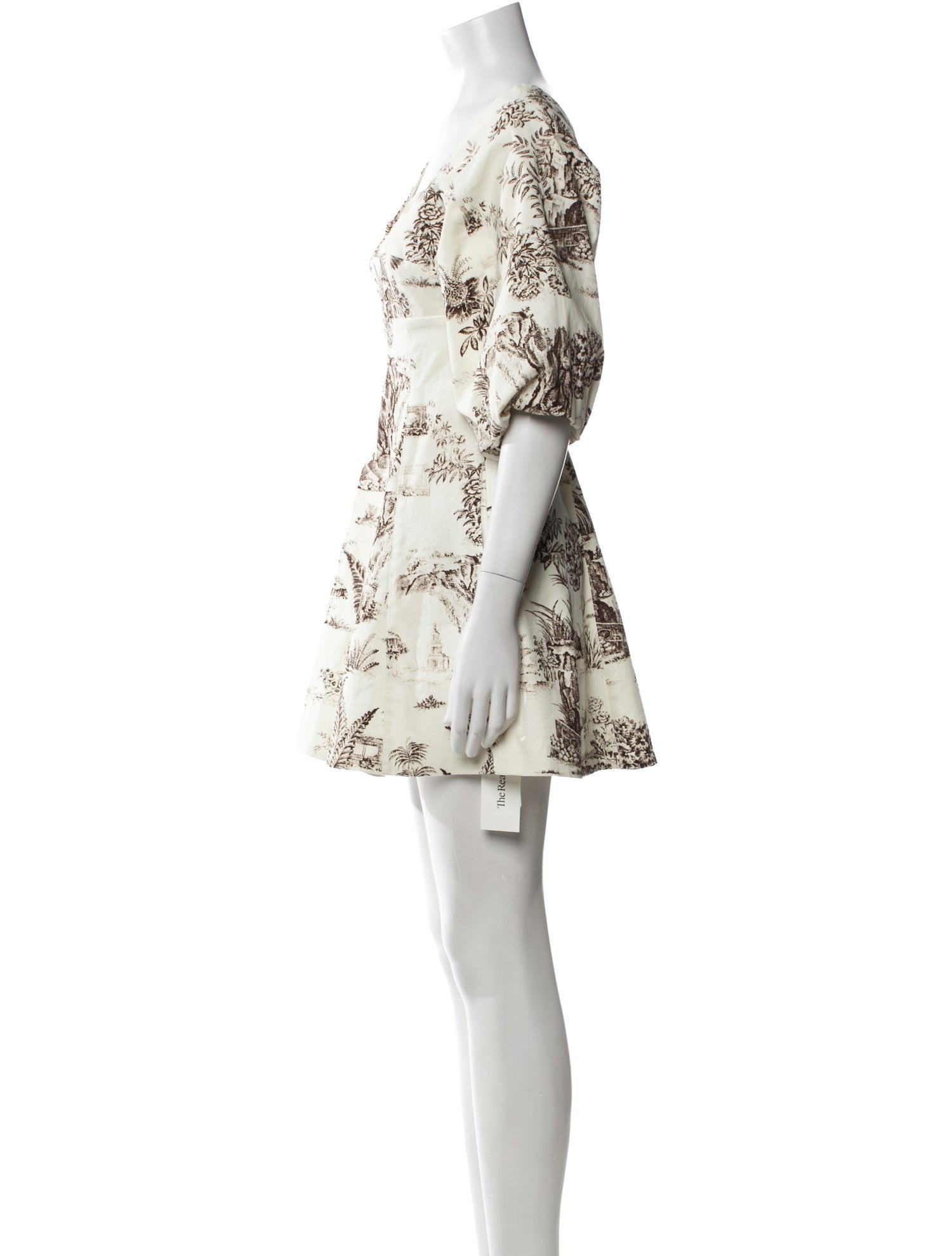 Nicholas Printed Mini Dress