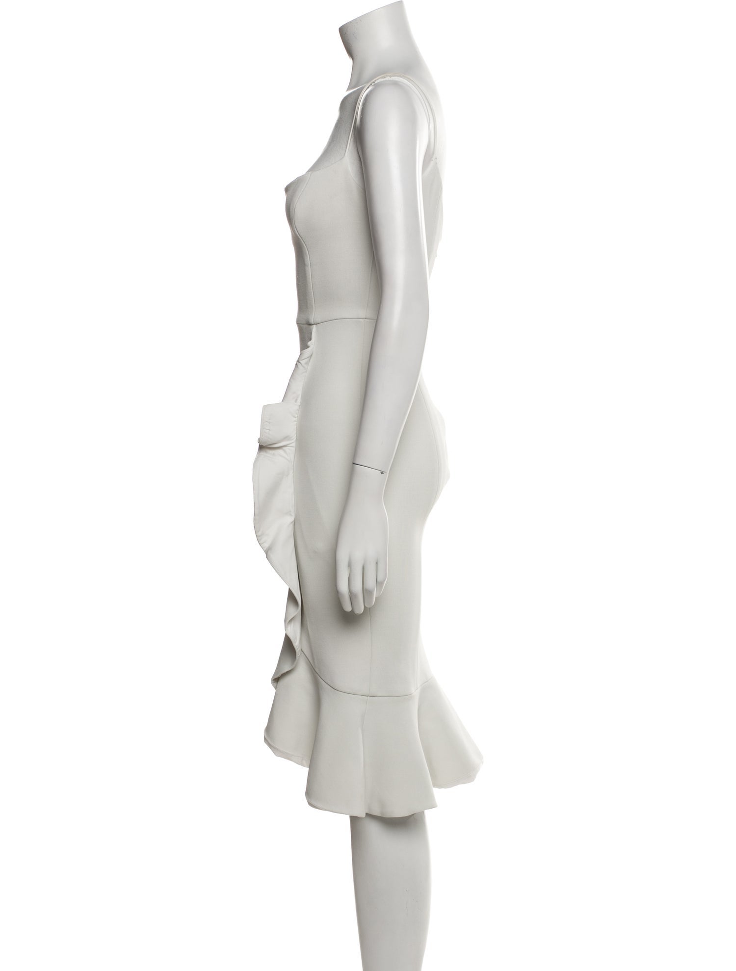 Nicholas Square Neckline Knee-Length Dress