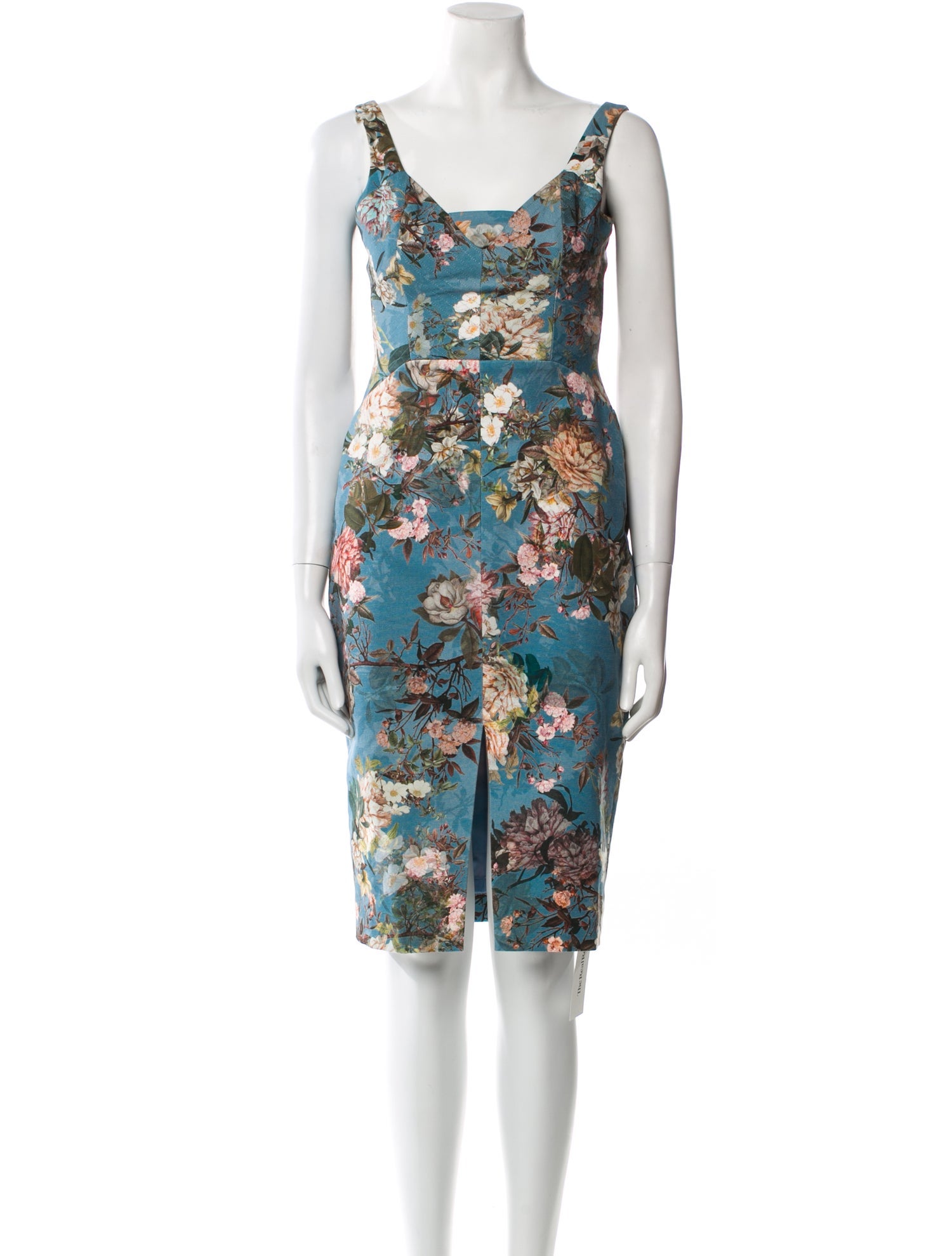 Nicholas Floral Print Knee-Length Dress