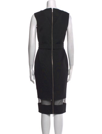 Nicholas V-Neck Midi Length Dress