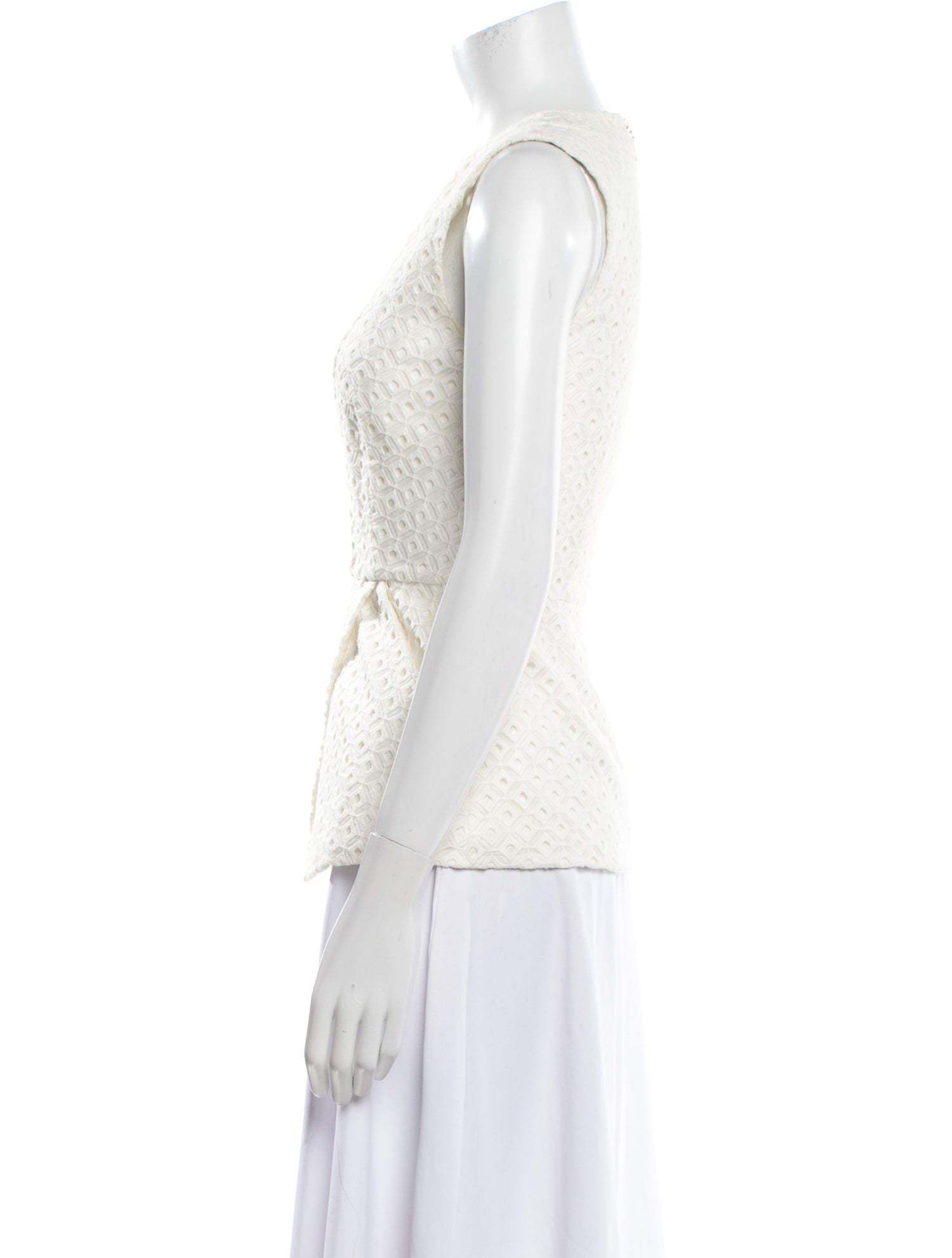 Nicholas V-Neck Sleeveless Top