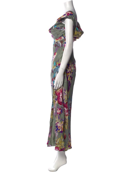 Nicholas Floral Print Long Dress