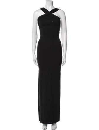 Nicholas Halterneck Long Dress