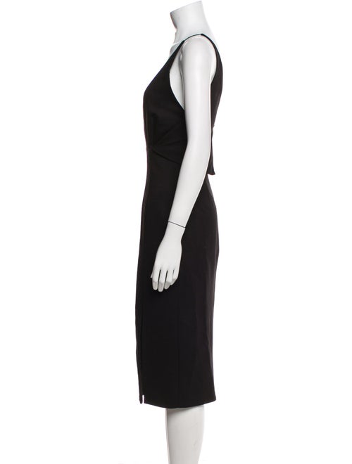 Nicholas V-Neck Midi Length Dress