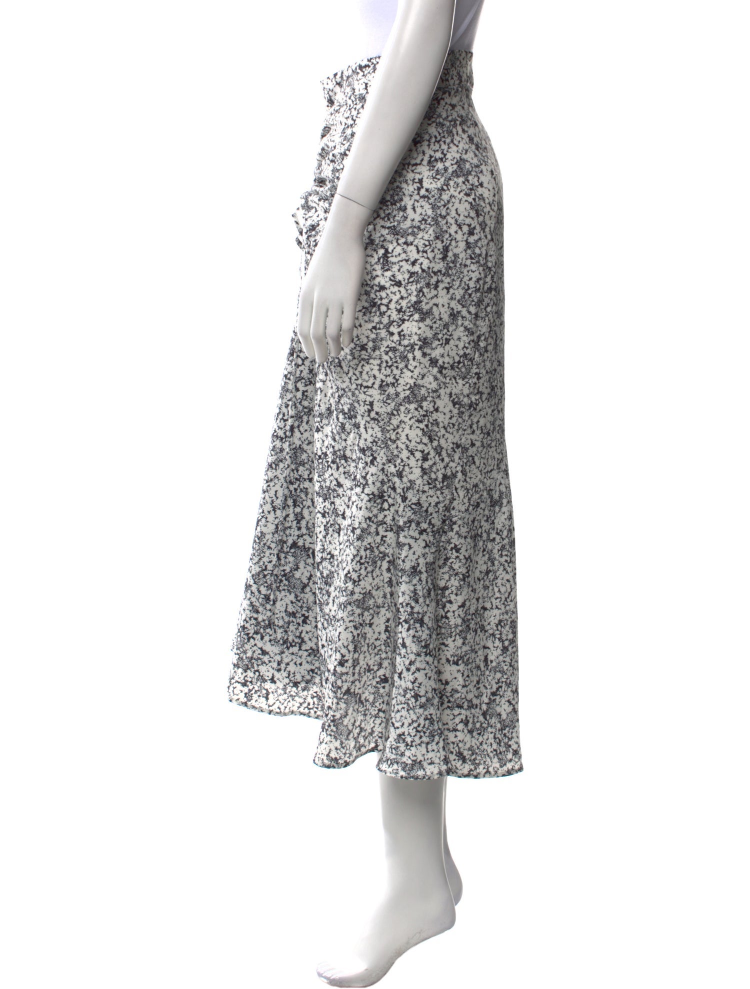 Nicholas Printed Midi Length Skirt