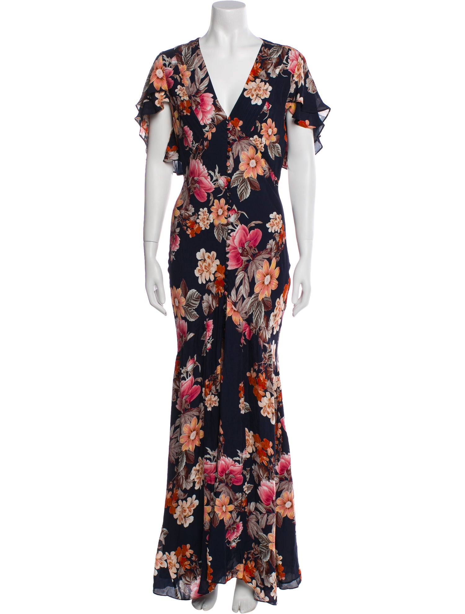 Nicholas Silk Long Dress