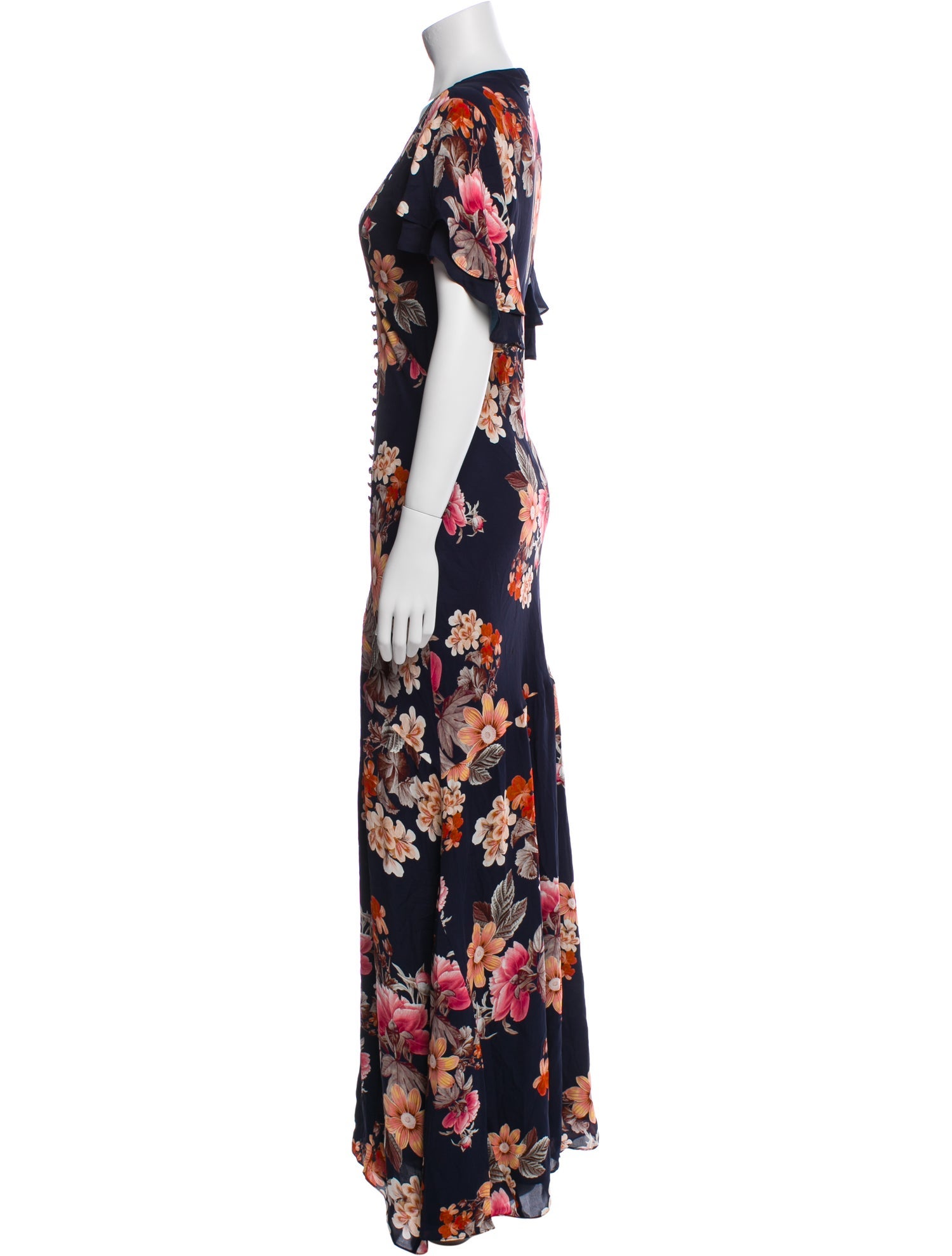 Nicholas Silk Long Dress