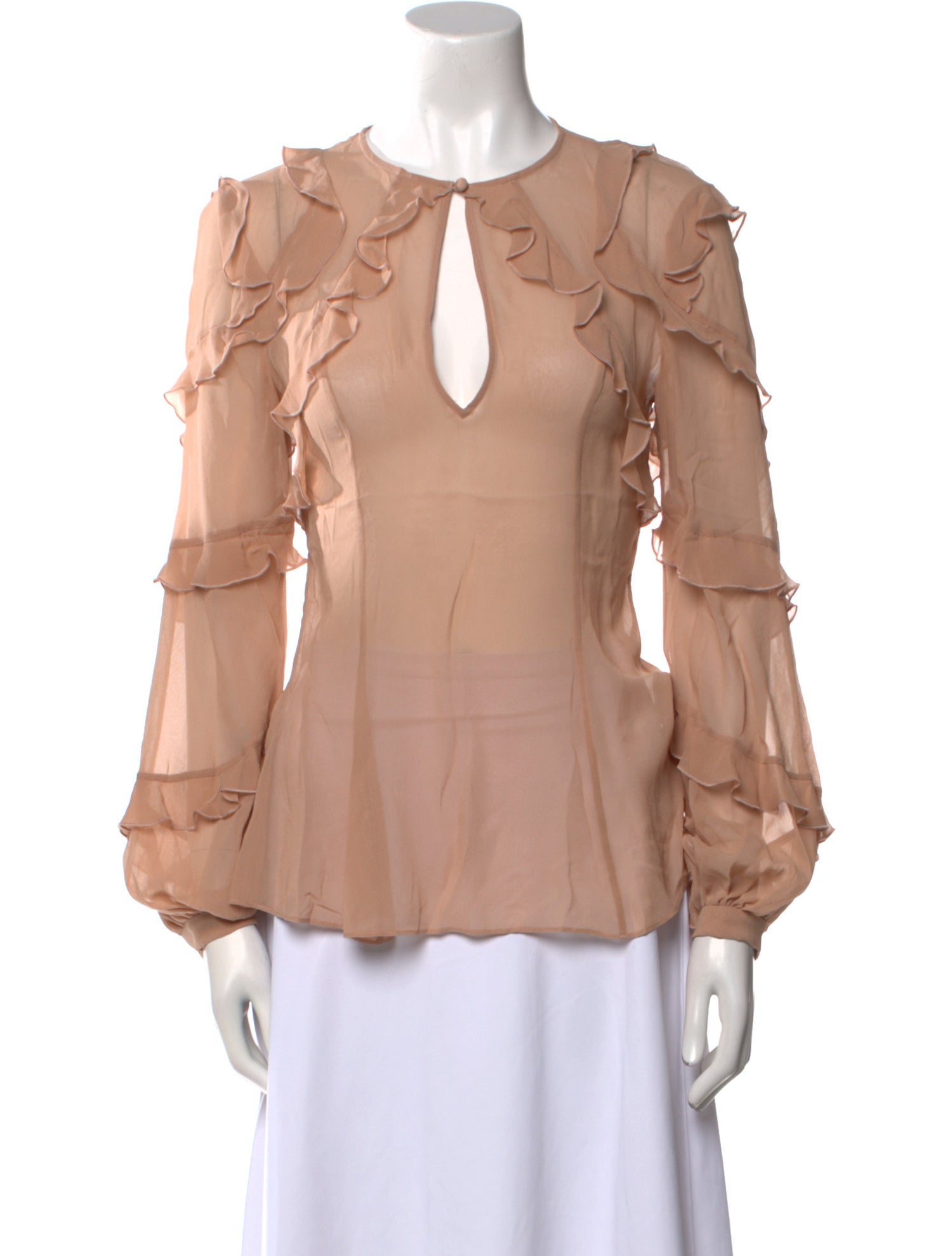 Nicholas Silk V-Neck Blouse