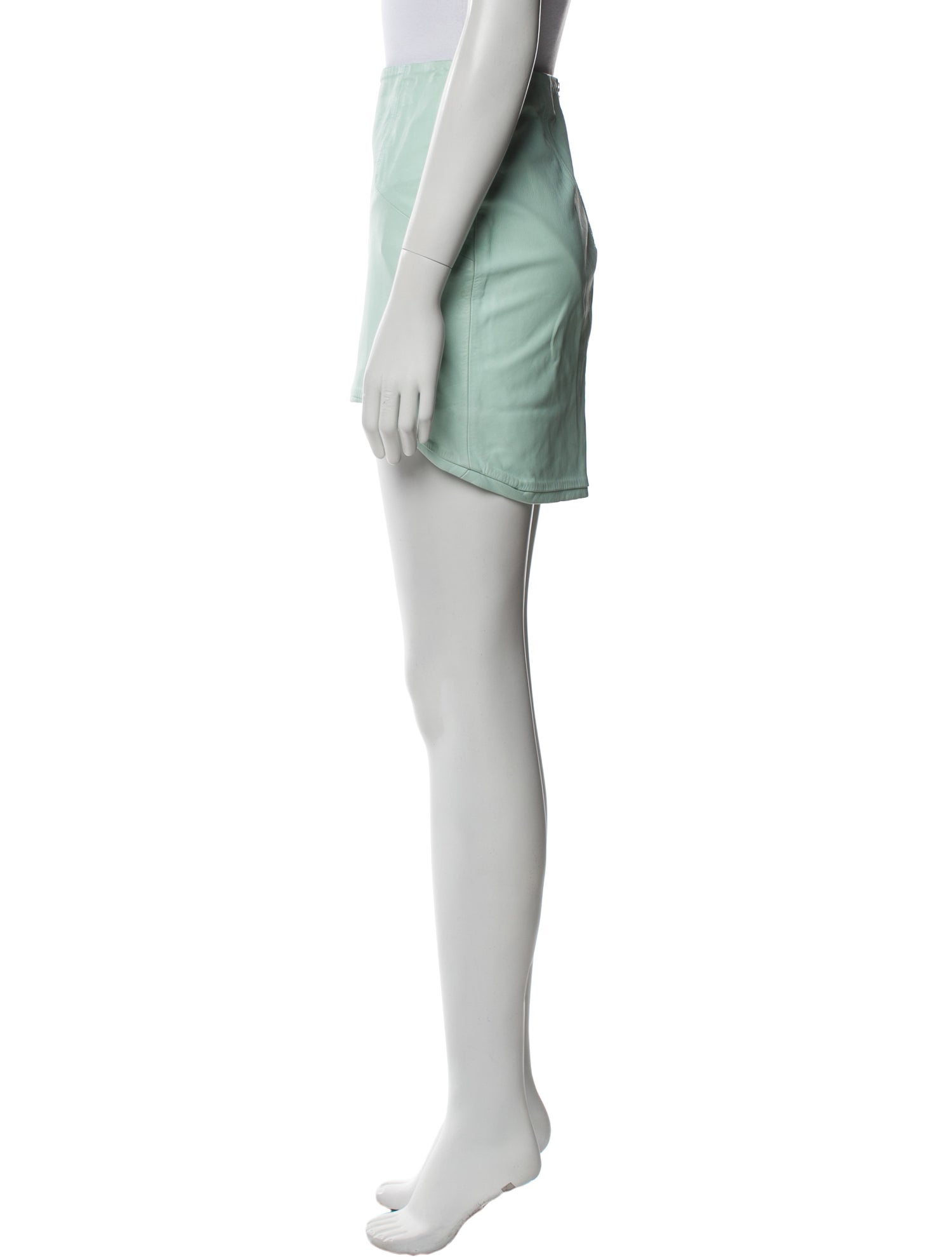 Nicholas Leather Mini Skirt