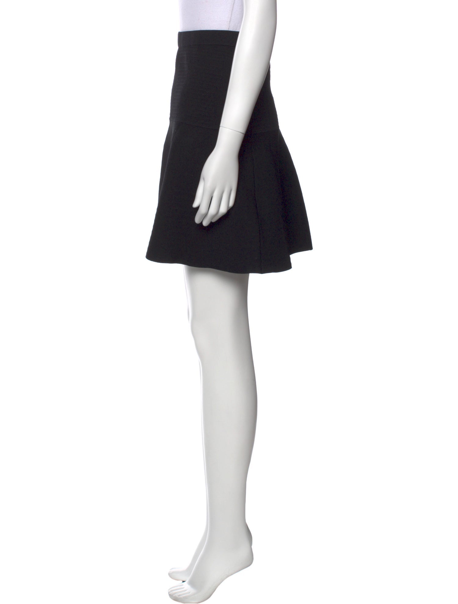 Nicholas Embroidered Accent Mini Skirt