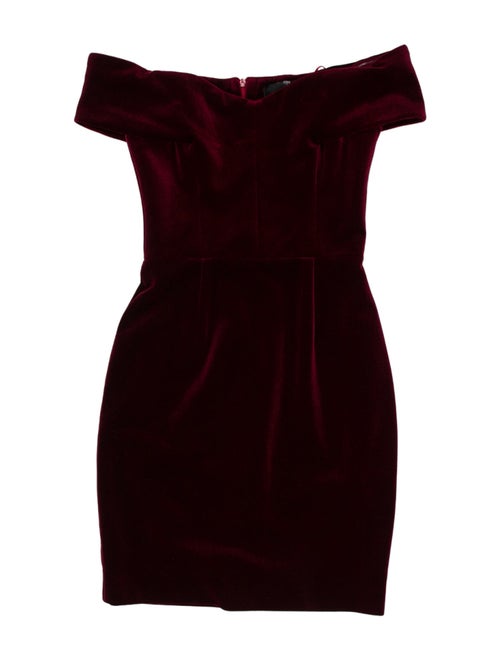 Nicholas Off-The-Shoulder Mini Dress