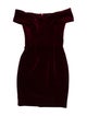 Nicholas Off-The-Shoulder Mini Dress