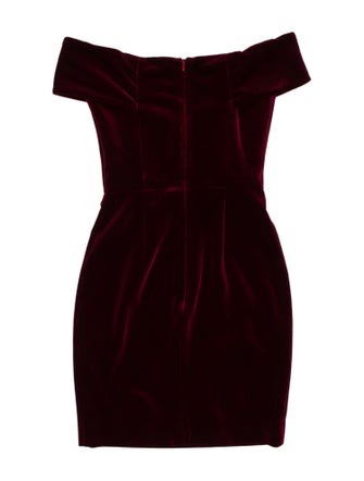 Nicholas Off-The-Shoulder Mini Dress
