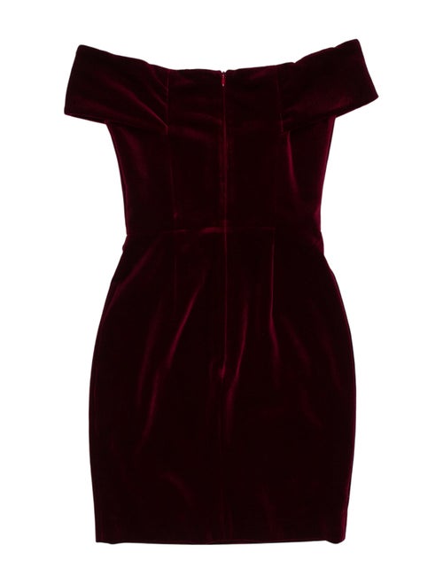 Nicholas Off-The-Shoulder Mini Dress