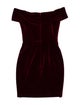 Nicholas Off-The-Shoulder Mini Dress