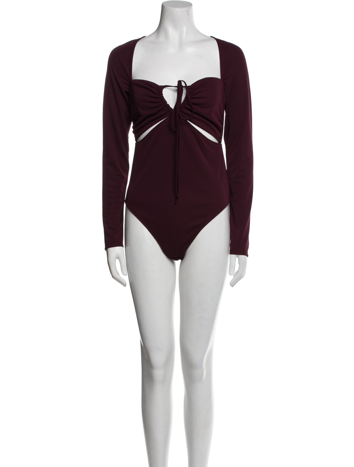 Nicholas Square Neckline Long Sleeve Bodysuit