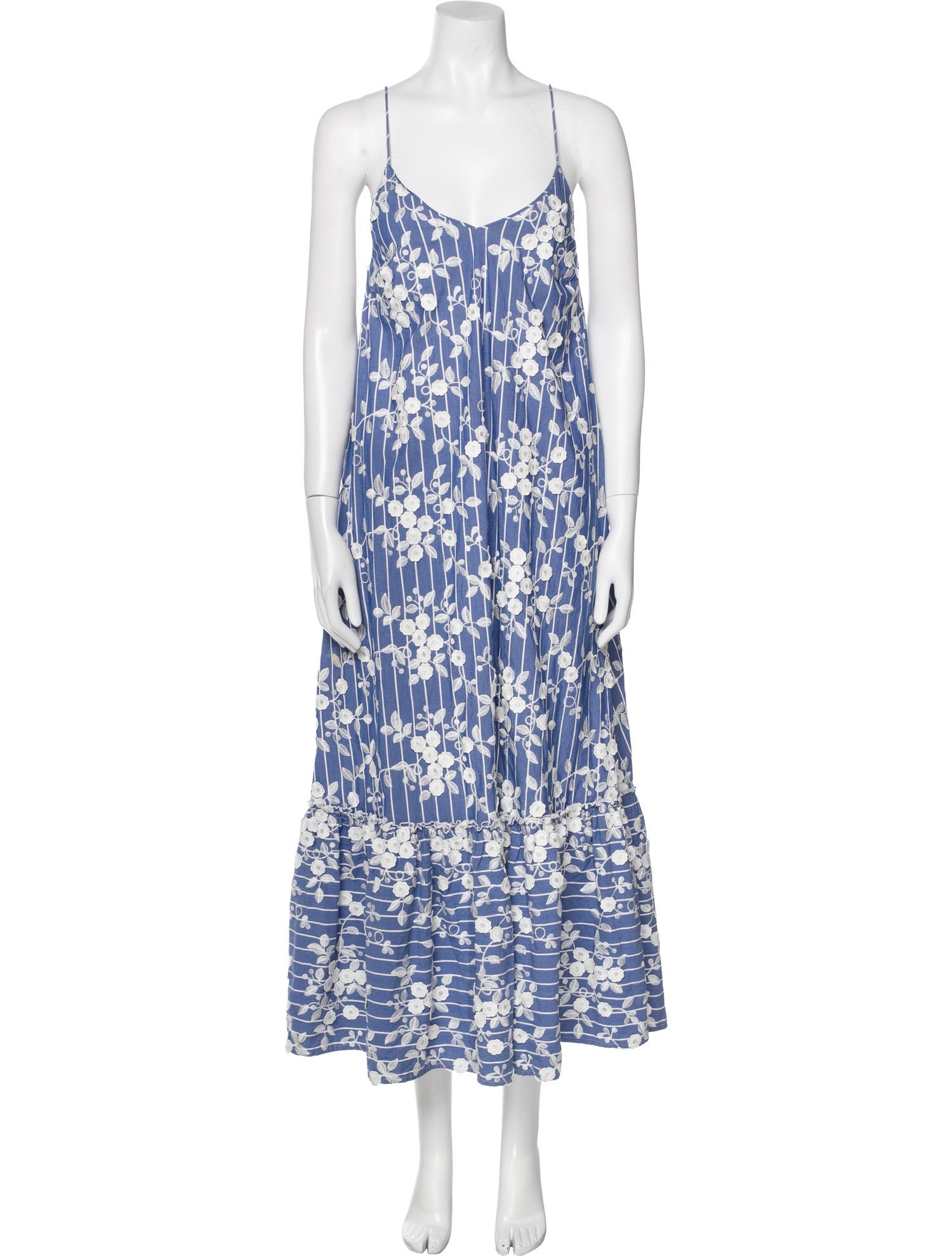 Nicholas Floral Print Long Dress